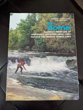 Vintage 1981 ACME America's Fine Line Of Metal Lures